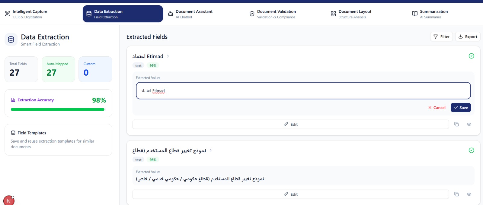 Extract Data Automatically